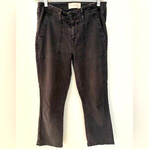 The Great ribbed black pant